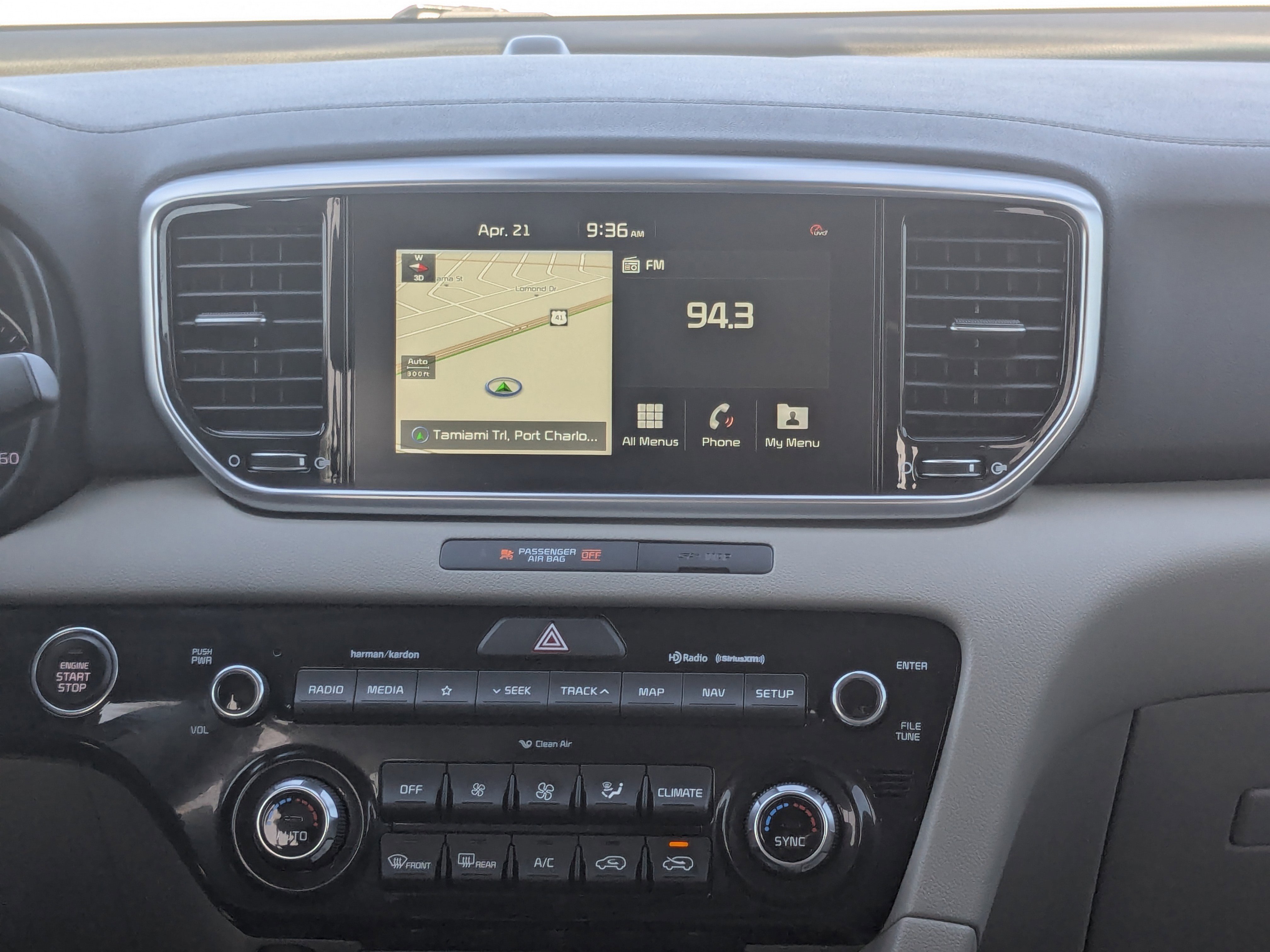 Certified 2020 Kia Sportage EX w/ EX Technology Package FWD image 23