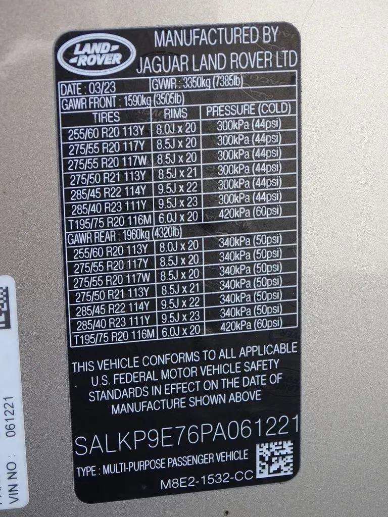 Used 2023 Land Rover Range Rover SE image 10