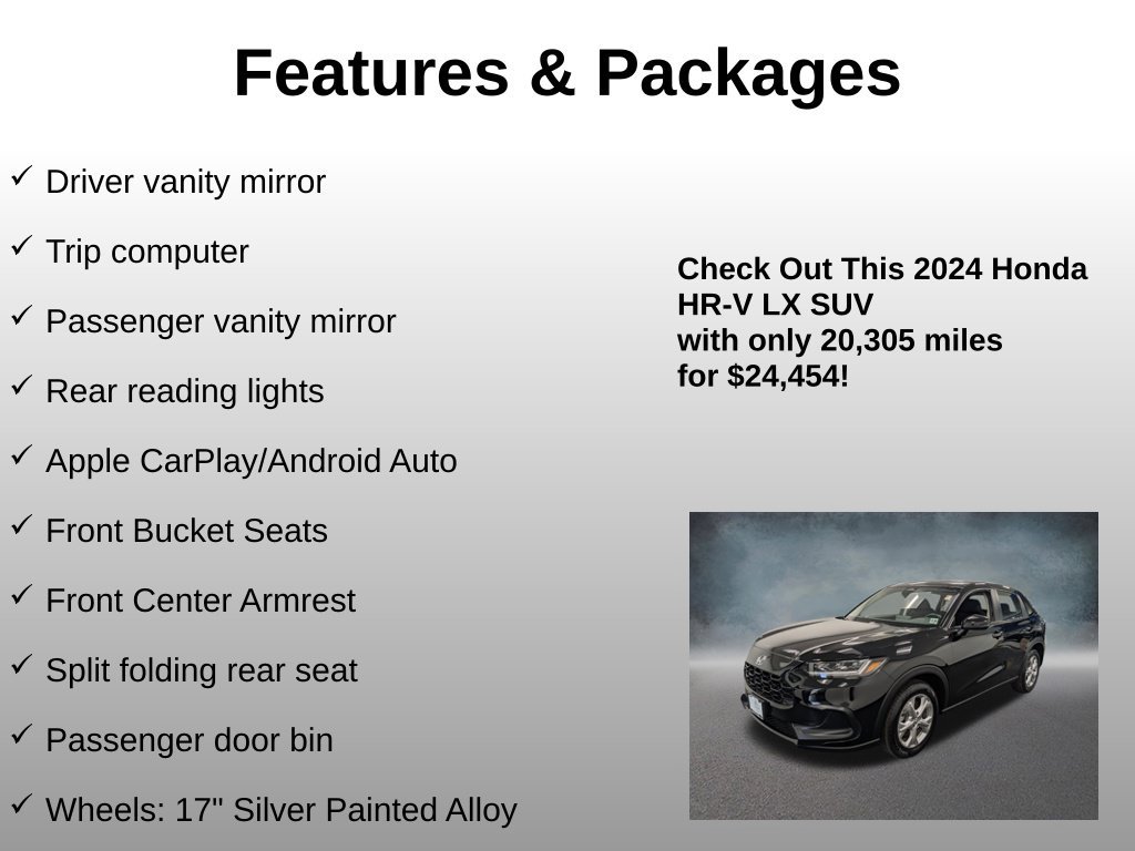 Used 2024 Honda HR-V LX image 24