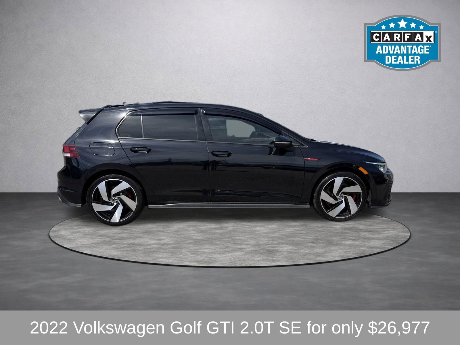 Used 2022 Volkswagen GTI SE FWD image 2