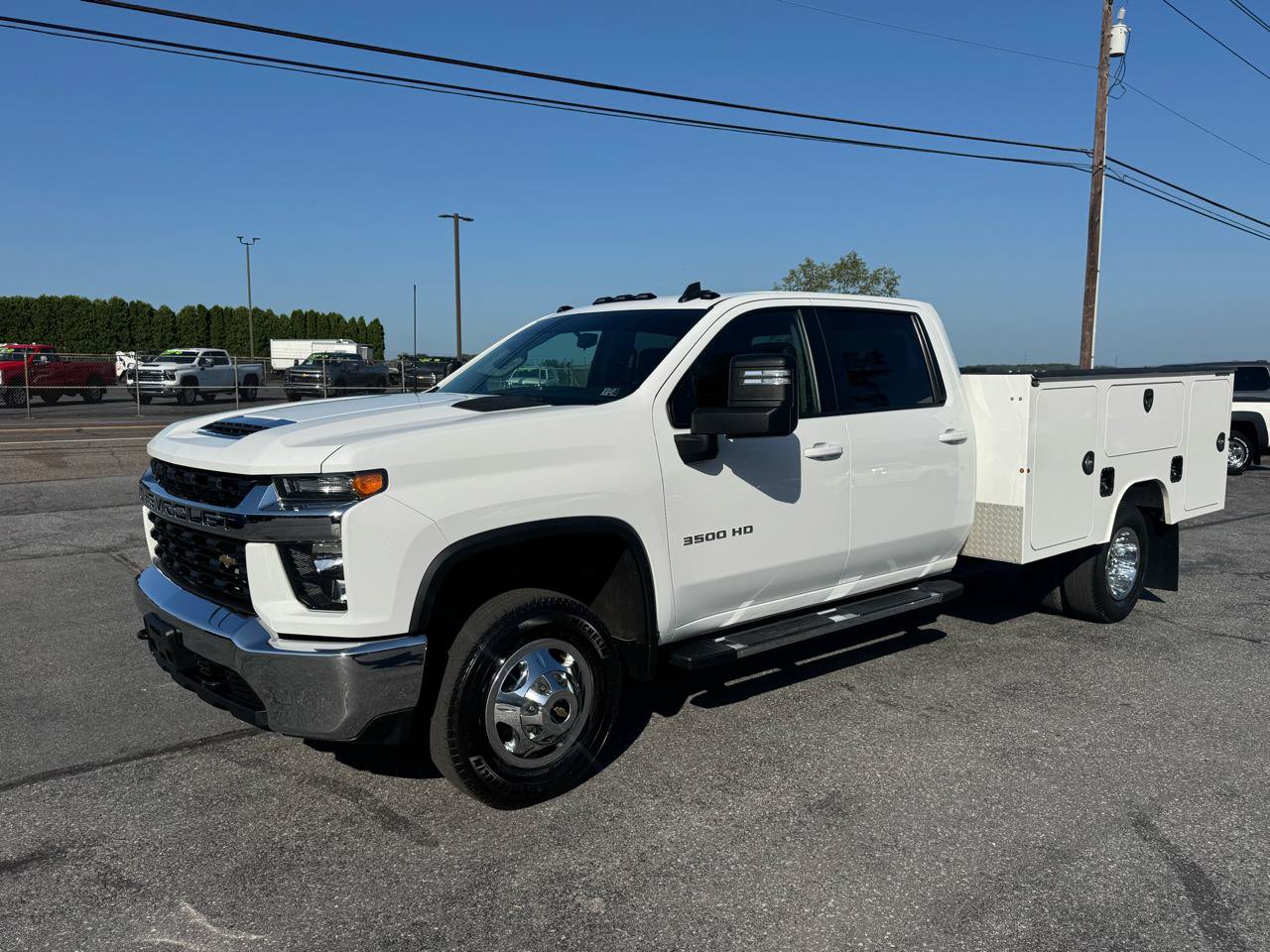 Used 2023 Chevrolet Silverado 3500 LT w/ Snow Plow Prep Package AWD/4WD image 1