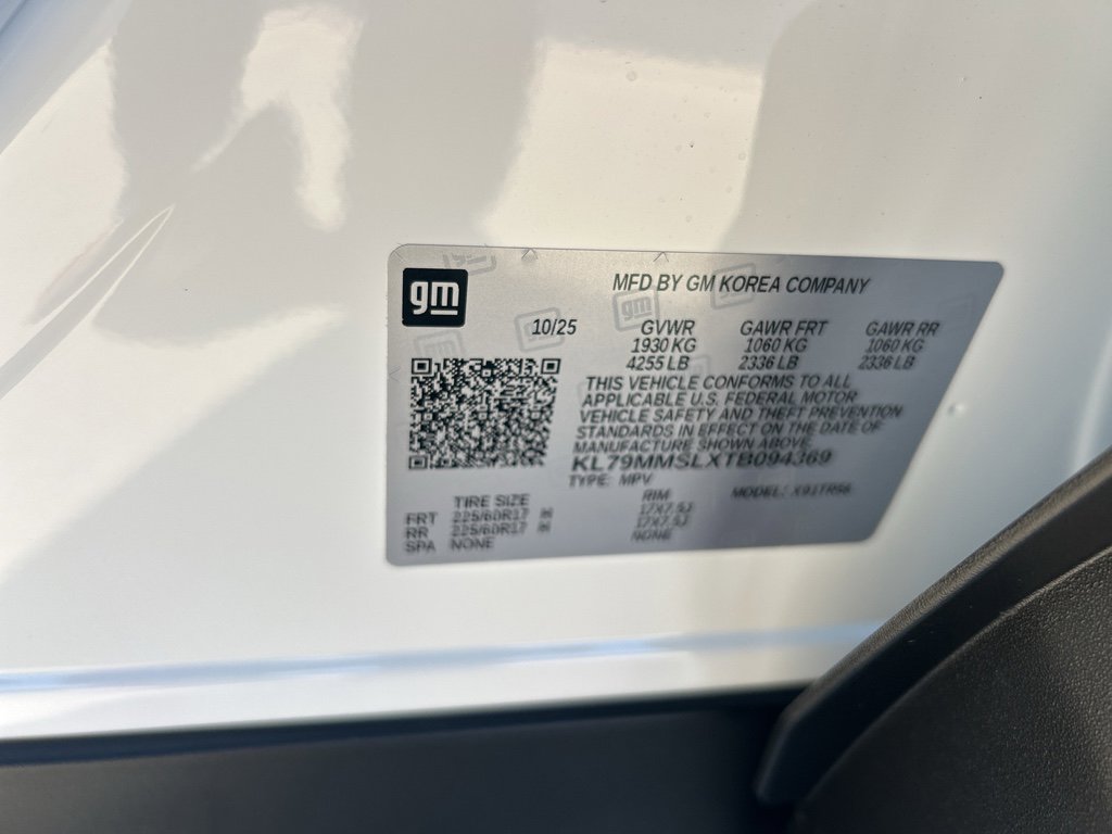 New 2026 Chevrolet TrailBlazer LS image 25