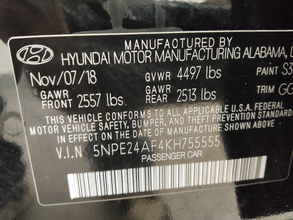 Used 2019 Hyundai Sonata SE w/ Cargo Package image 33