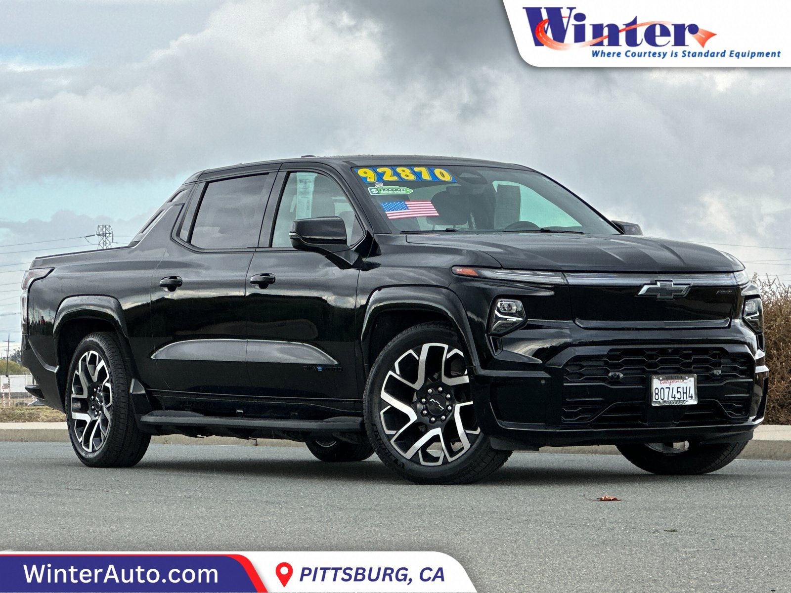 Used 2024 Chevrolet Silverado EV RST image 1