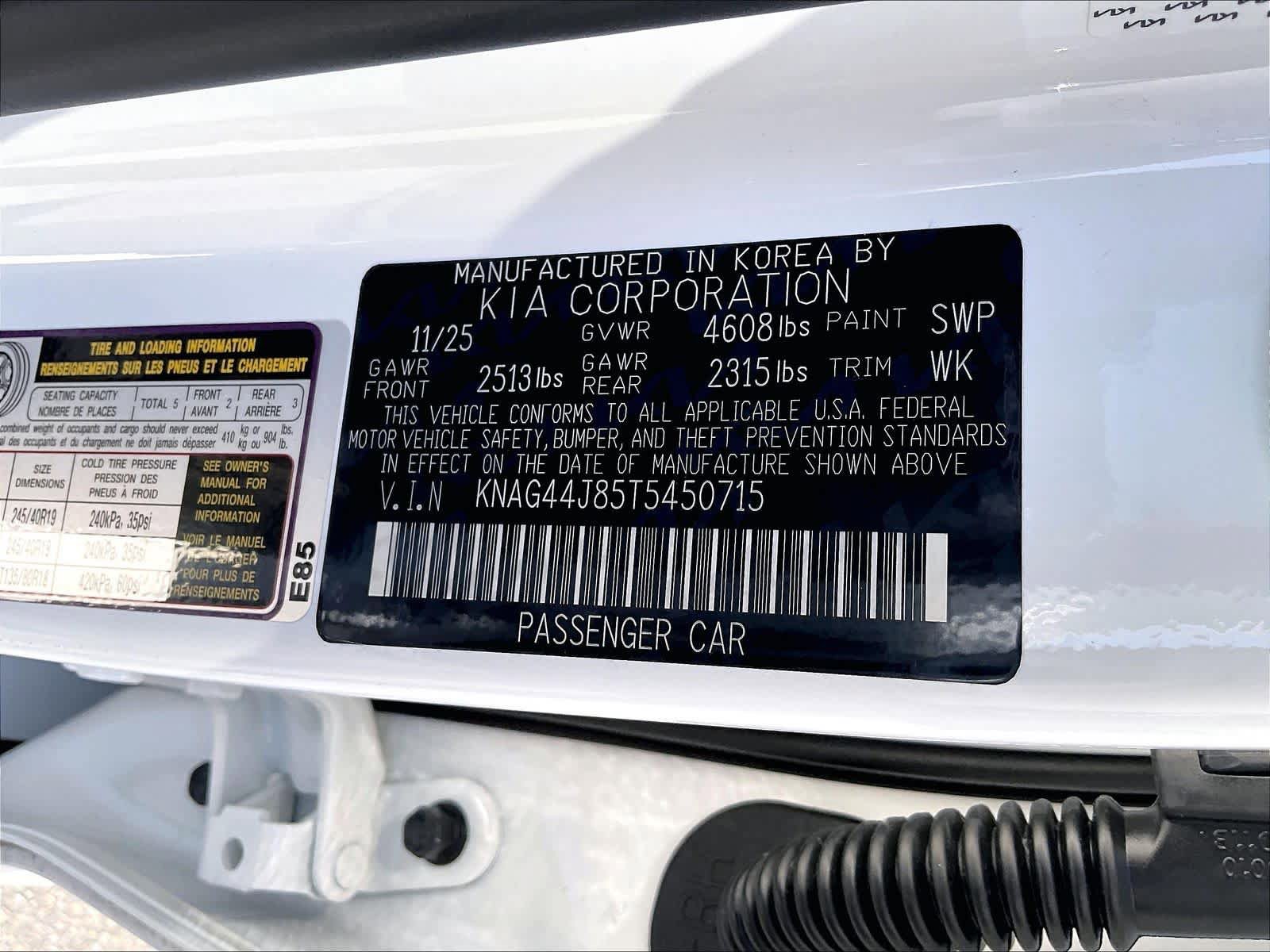 Used 2026 Kia K5 GT w/ GT1 Package FWD image 33