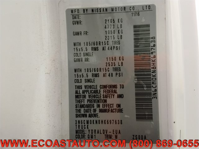 Used 2017 Nissan NV200 S w/ Cruise Control Package FWD image 19