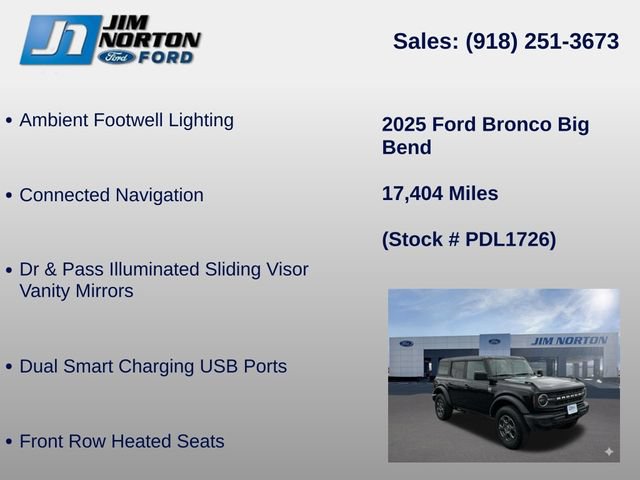 Used 2025 Ford Bronco Big Bend AWD/4WD image 31