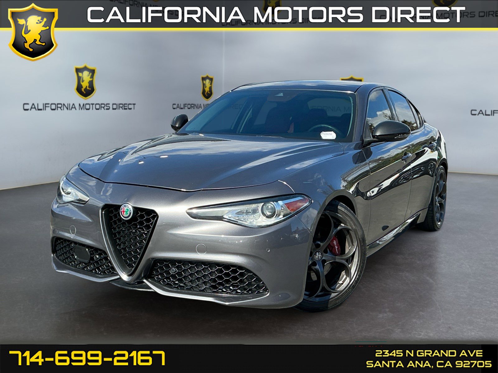 Used 2019 Alfa Romeo Giulia Ti Sport w/ Quick Order Package 22U Sport