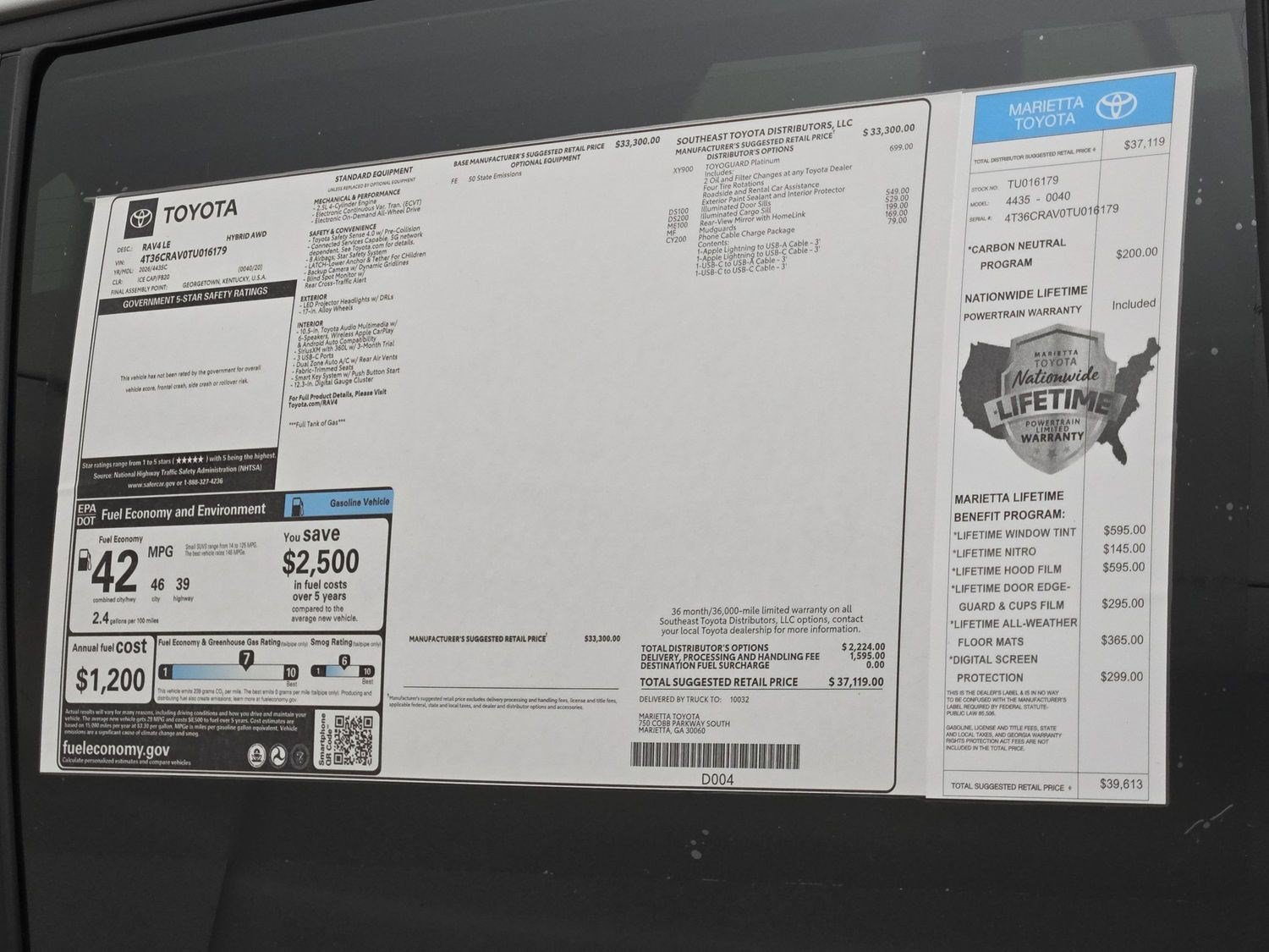 New 2026 Toyota RAV4 AWD image 33