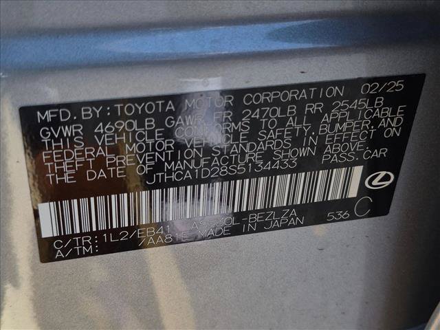Certified 2025 Lexus IS 300 w/ Comfort Package RWD image 15