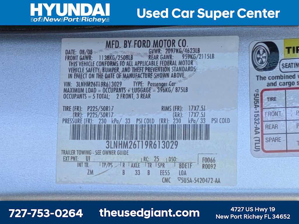 Used 2009 Lincoln MKZ FWD image 33