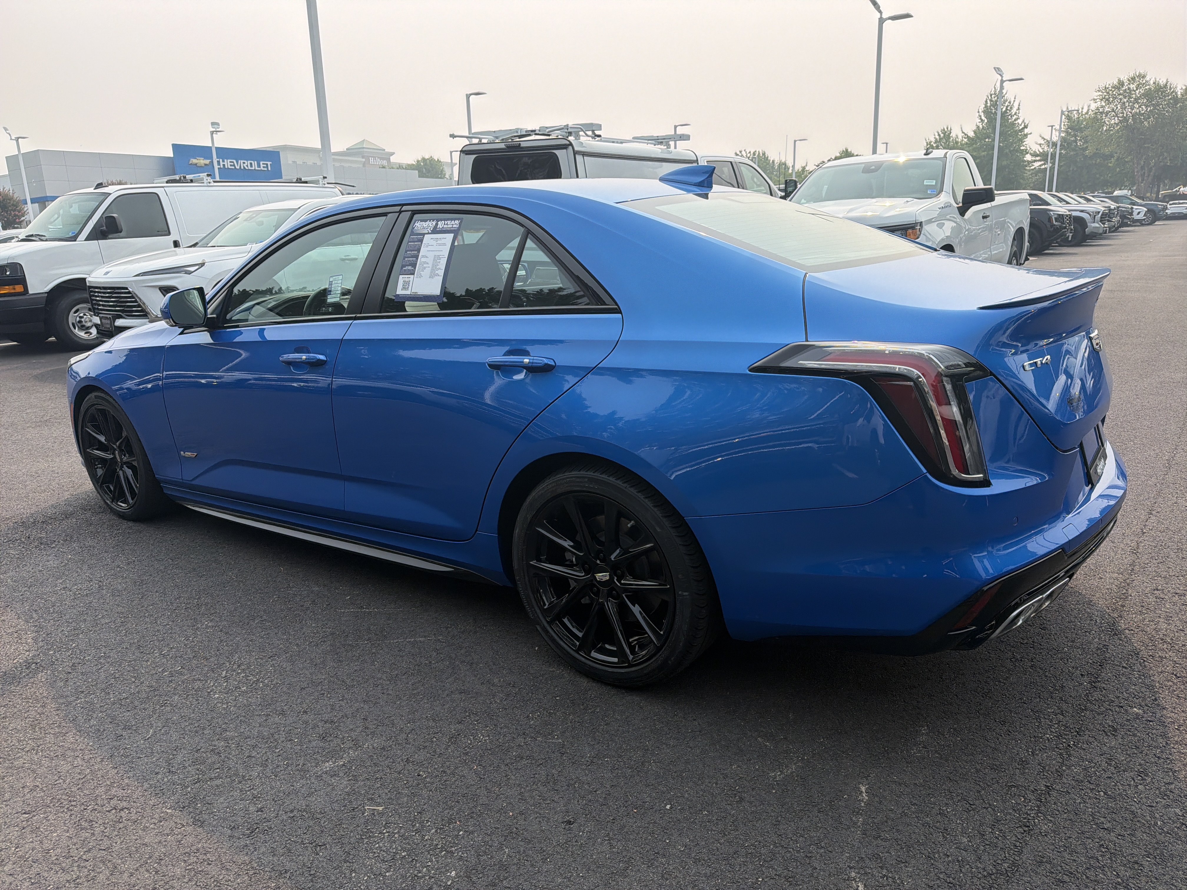 Used 2025 Cadillac CT4 V w/ Technology Package RWD image 8