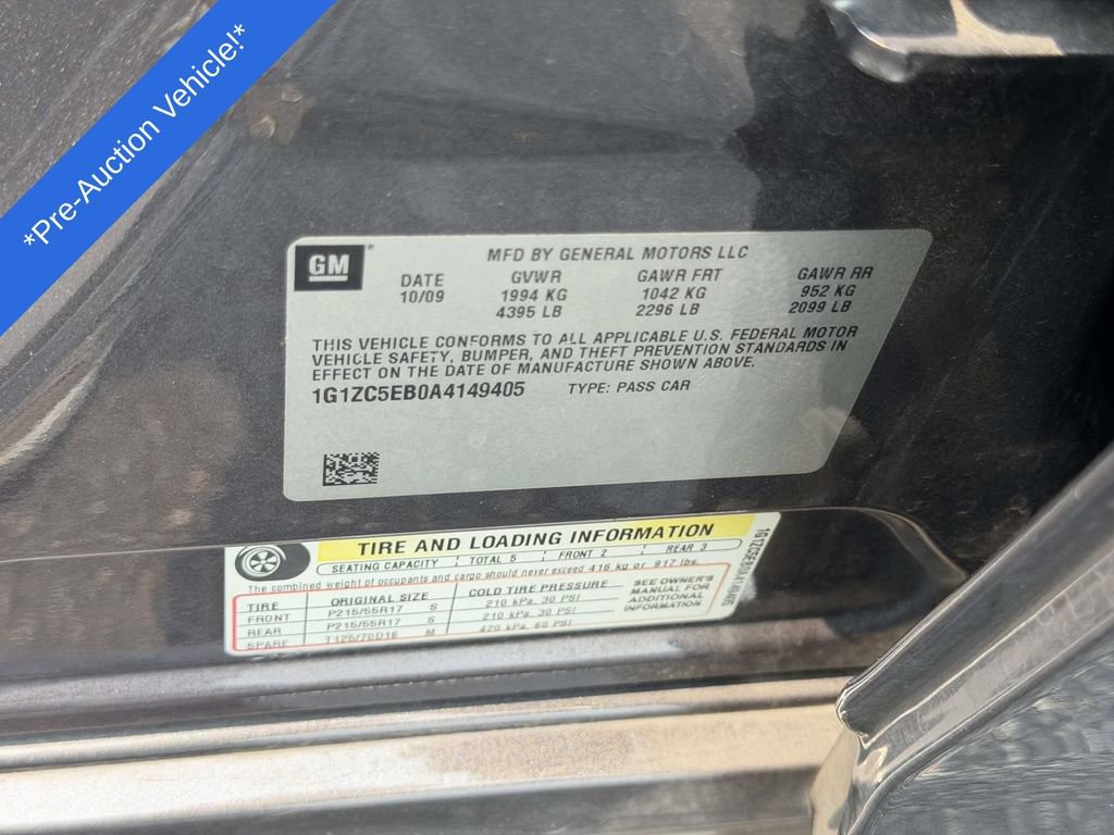 Used 2010 Chevrolet Malibu LT w/ Power Convenience Package FWD image 25