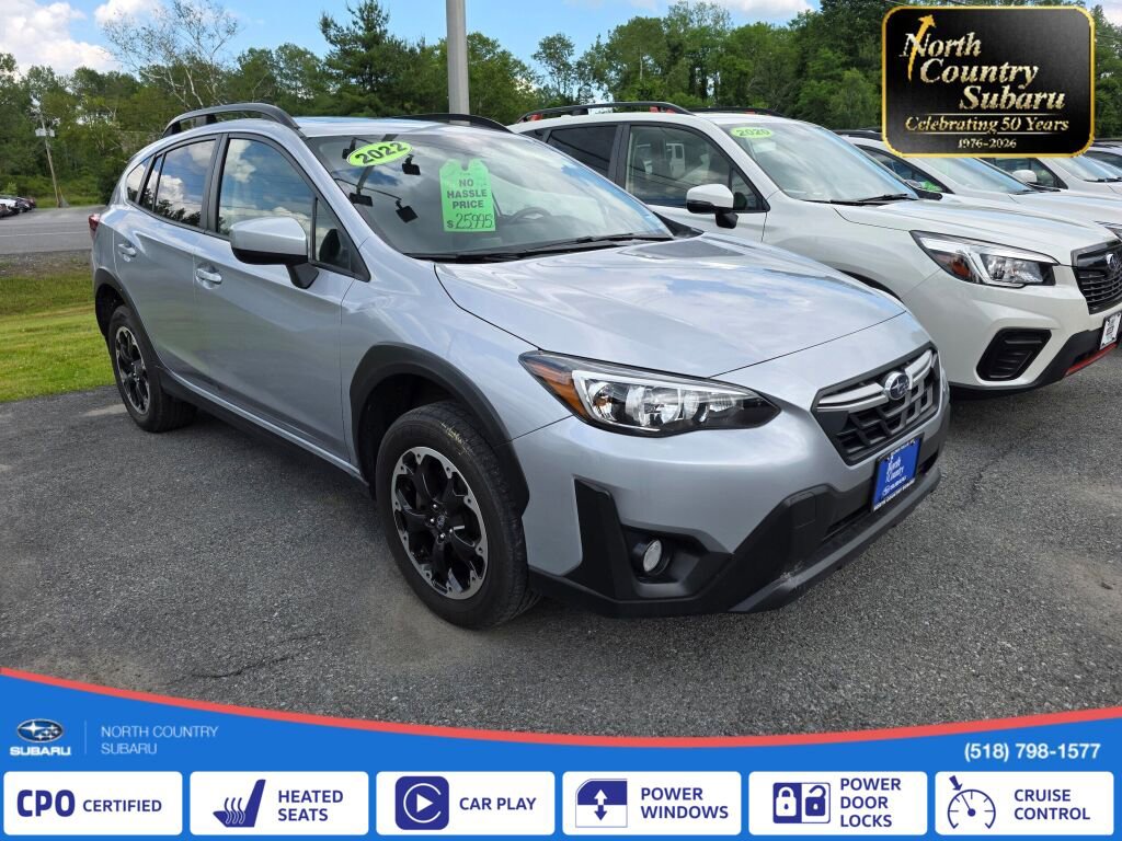 Certified 2022 Subaru Crosstrek 2.0i Premium w/ Moonroof Package