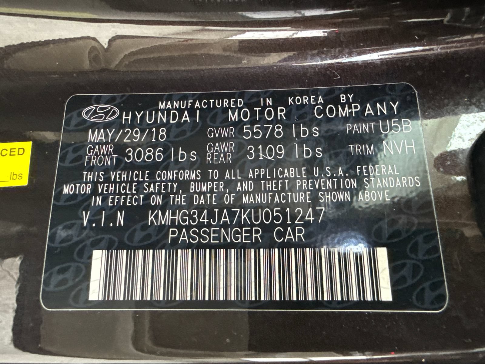 Used 2019 Genesis G90 3.3T Premium RWD image 54