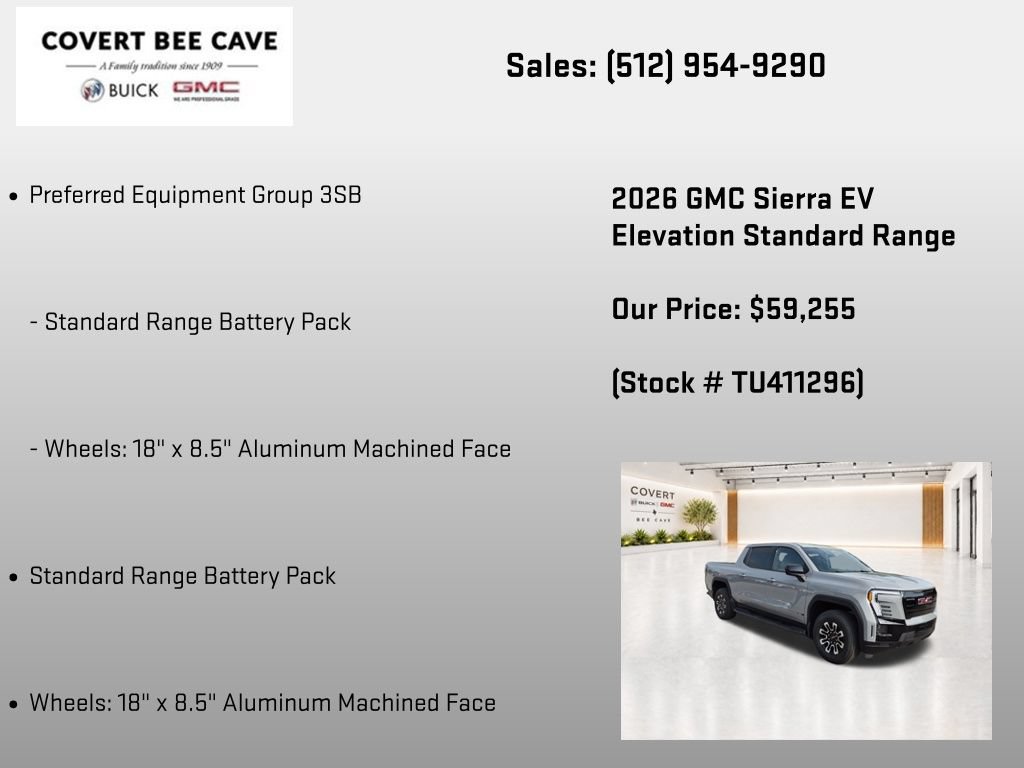 New 2026 GMC Sierra EV Elevation AWD/4WD image 7