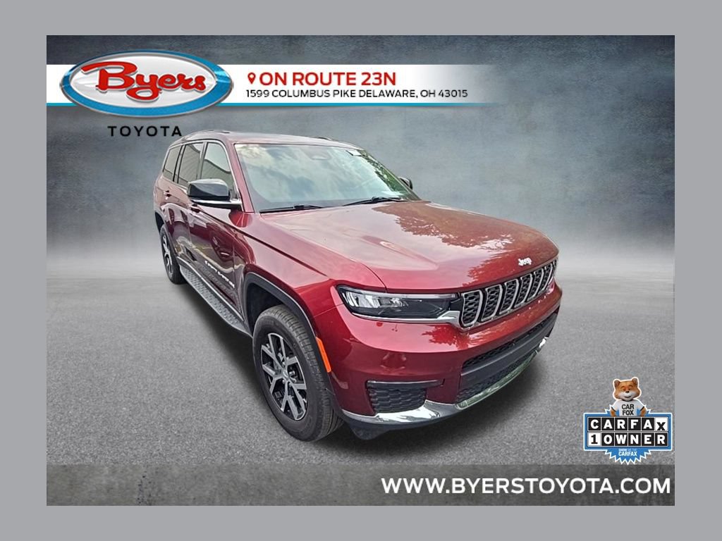 Used 2025 Jeep Grand Cherokee L Limited w/ Trailer Tow Package AWD/4WD image 1