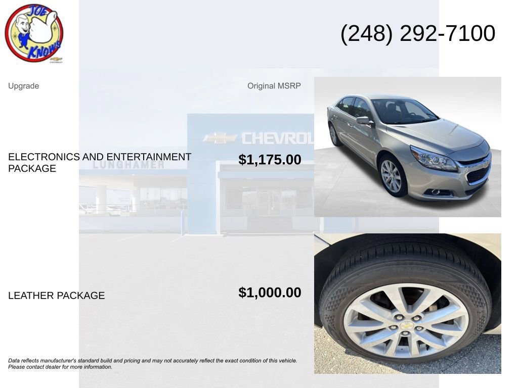 Used 2014 Chevrolet Malibu LT FWD image 5