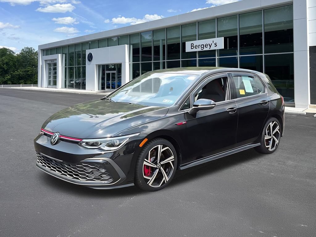 Certified 2024 Volkswagen GTI SE FWD image 1