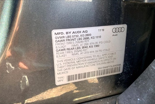 Used 2020 Audi SQ5 Premium Plus w/ Premium Plus Package AWD/4WD image 34
