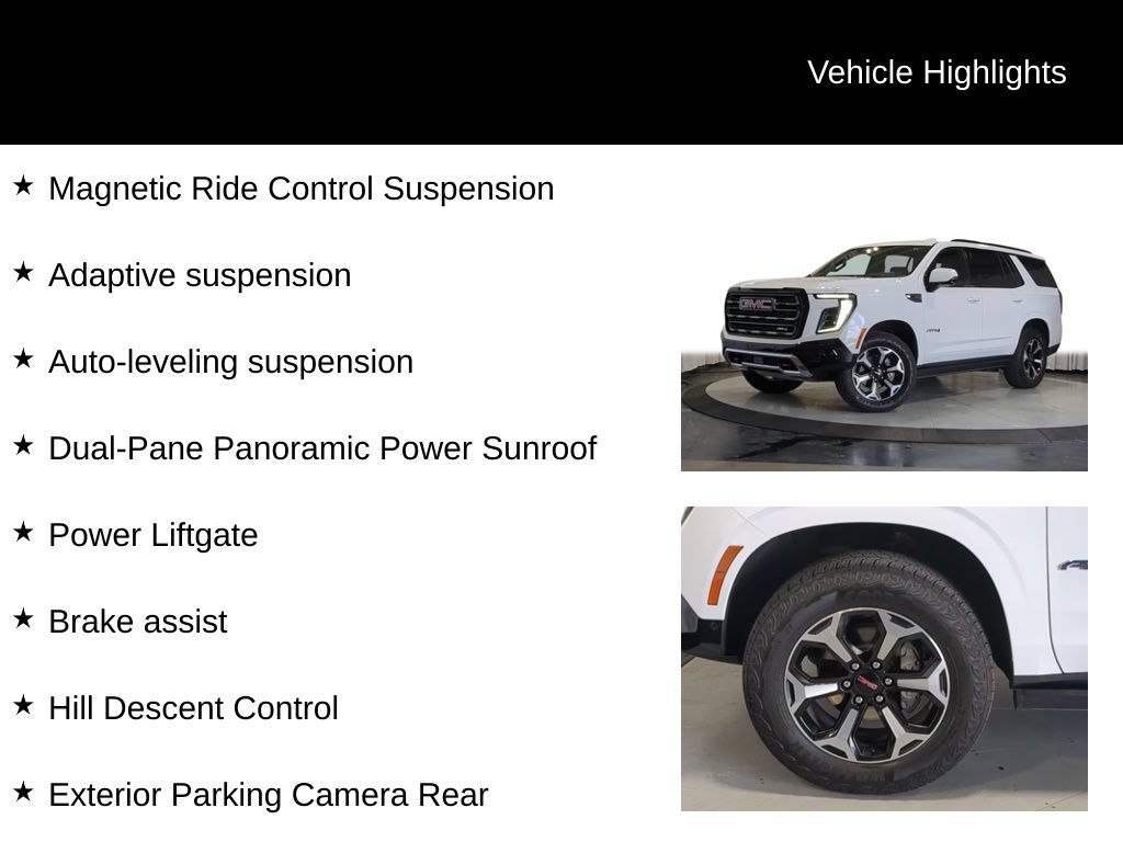 Used 2025 GMC Yukon AT4 w/ AT4 Premium Package AWD/4WD image 38