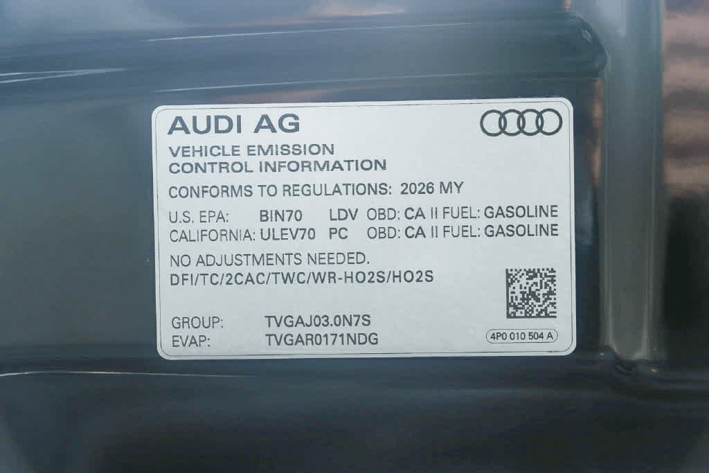 Used 2026 Audi A6 Premium Plus w/ Premium Plus Package AWD/4WD image 28