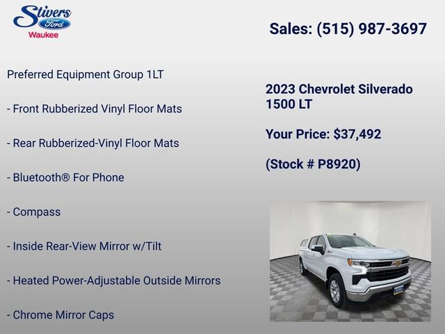 Used 2023 Chevrolet Silverado 1500 LT AWD/4WD image 16