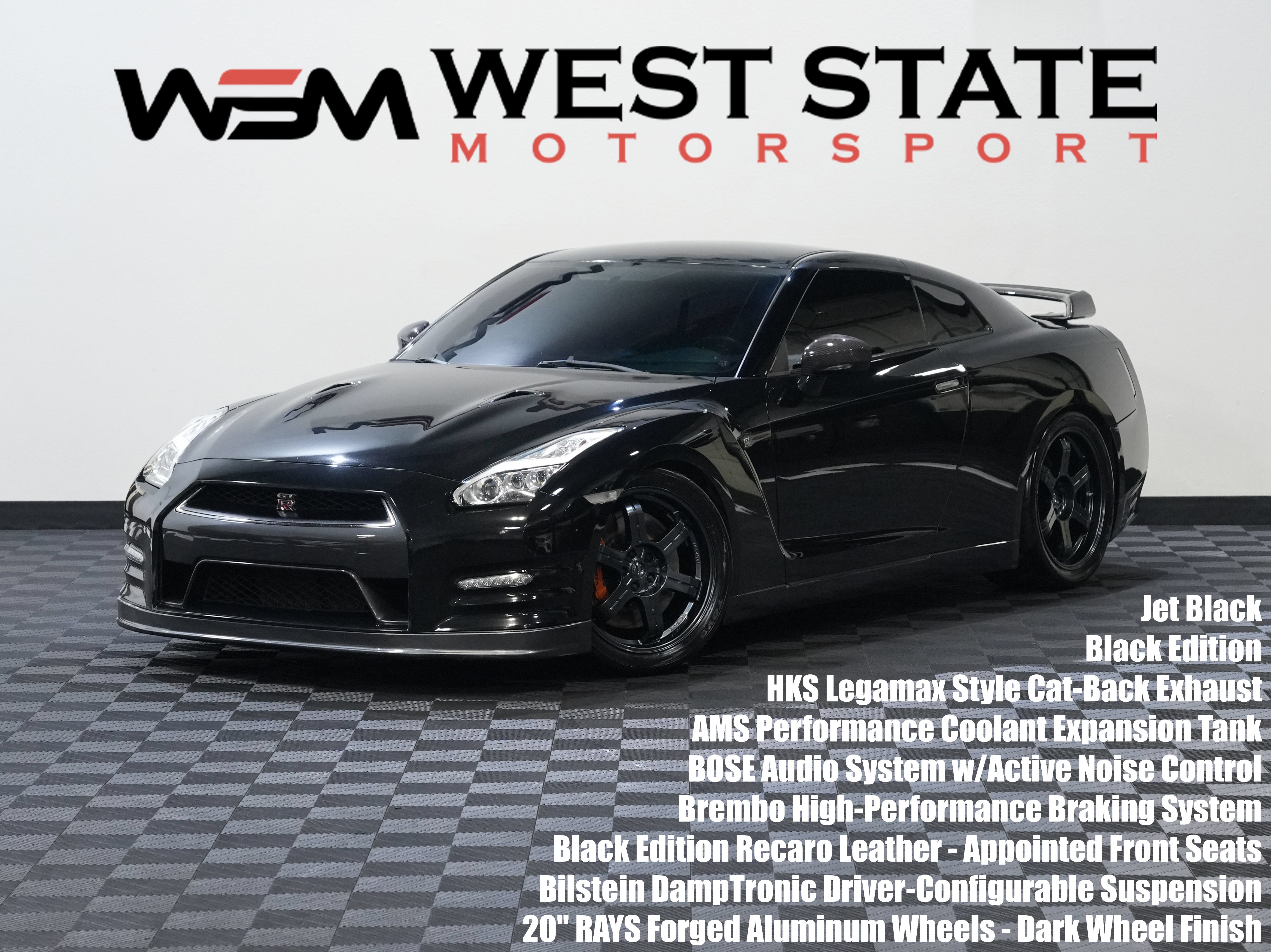 Used 2015 Nissan GT-R Black Edition AWD/4WD image 1