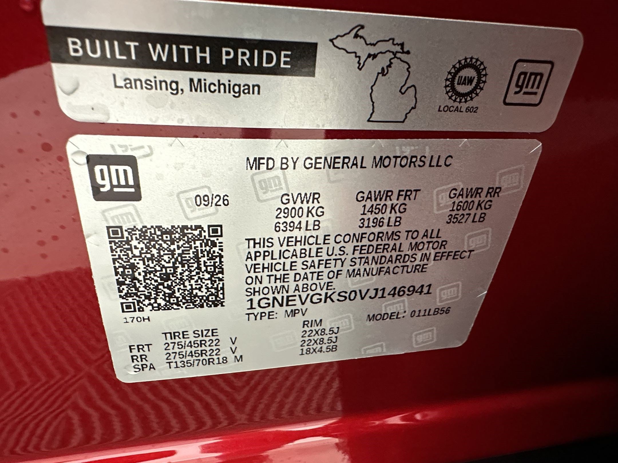 New 2027 Chevrolet Traverse LT w/ LPO, Floor Liner Package AWD/4WD image 27