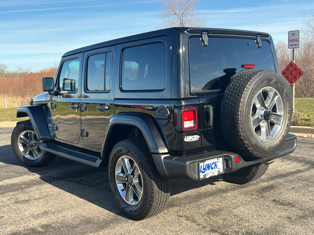 Used 2021 Jeep Wrangler Unlimited Sahara w/ Uconnect 4C Nav & Sound Group image 2