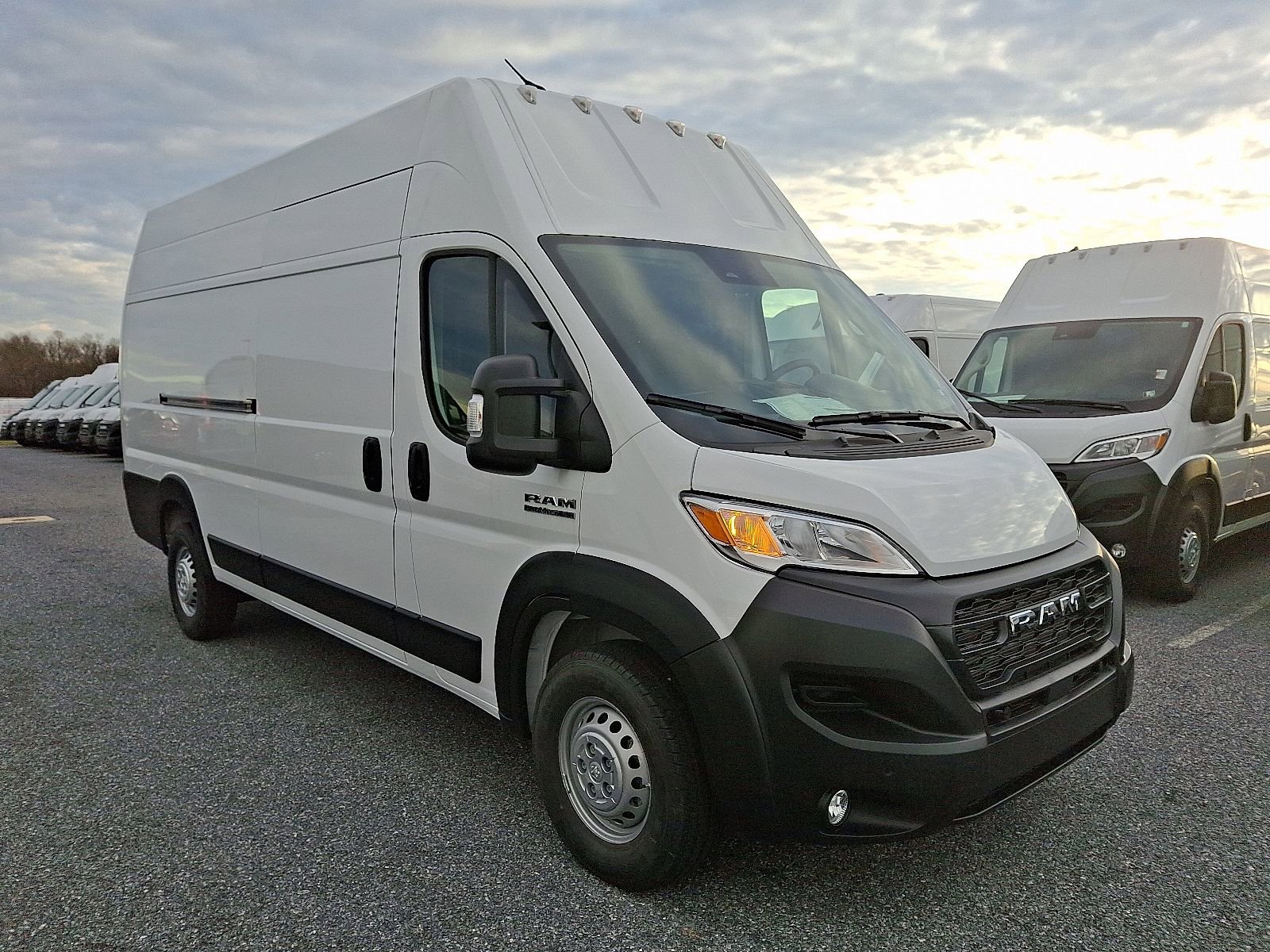 New 2025 RAM ProMaster 3500 w/ Roll-Up Rear Door Package