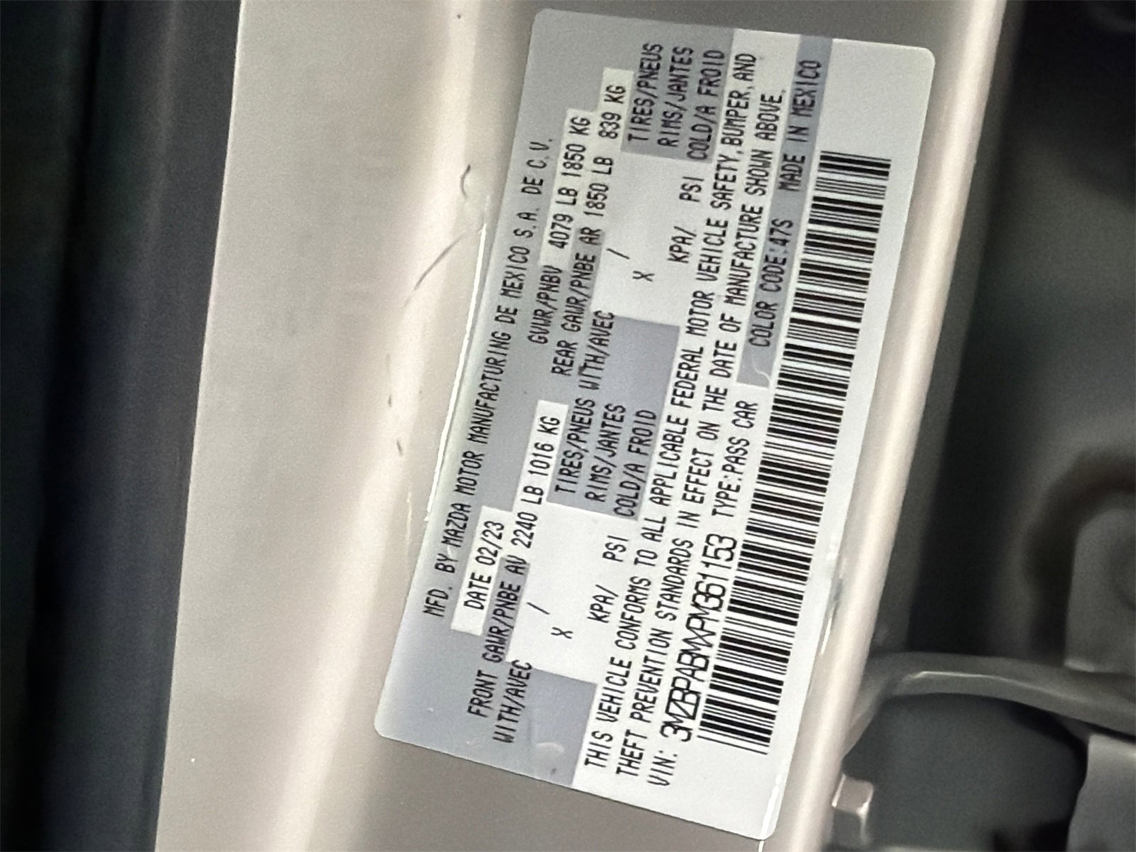 Used 2023 MAZDA MAZDA3 s image 30