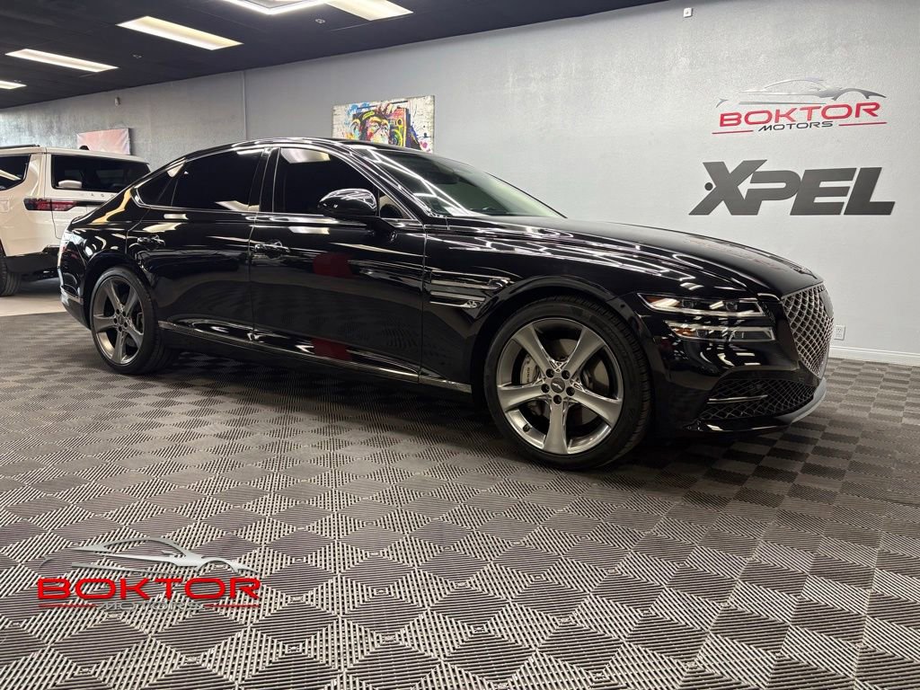 Used 2021 Genesis G80 3.5T w/ Prestige Package RWD image 1