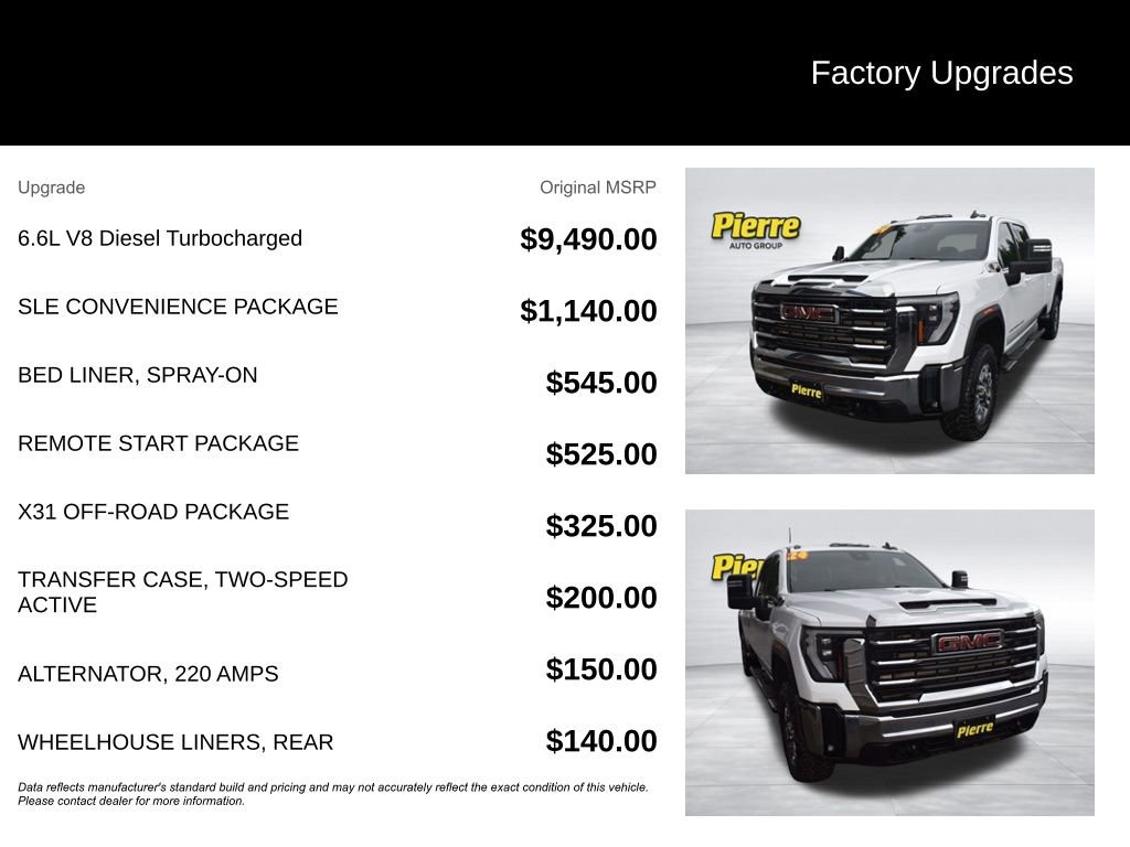 Used 2024 GMC Sierra 3500 SLE w/ SLE Convenience Package AWD/4WD image 13