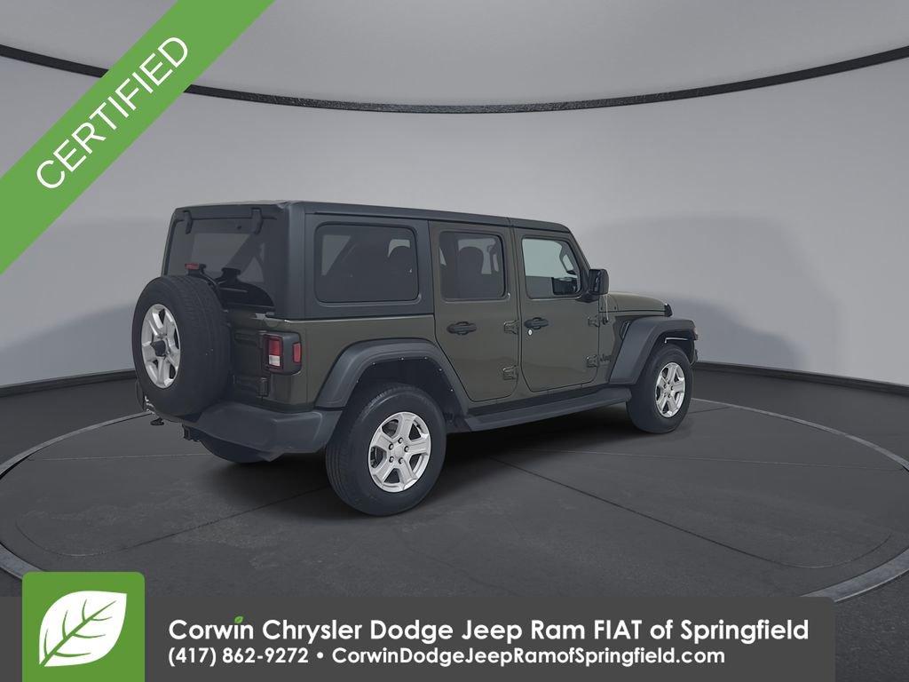 Certified 2022 Jeep Wrangler Unlimited Sport image 15