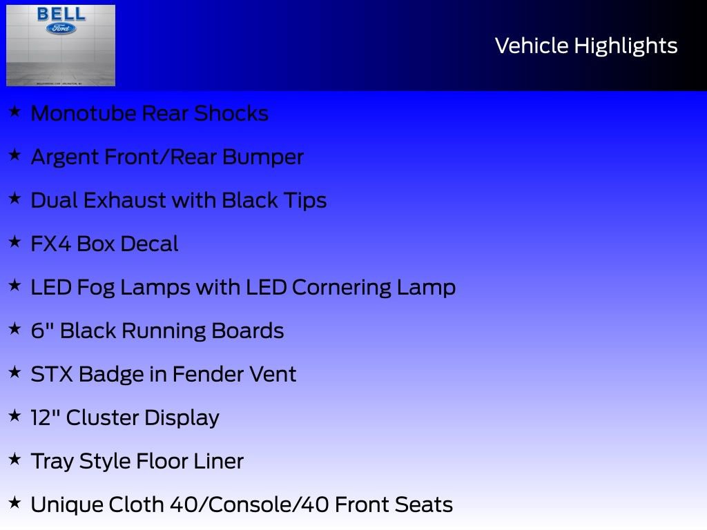 New 2026 Ford F150 STX w/ Equipment Group 201A FX4 image 36