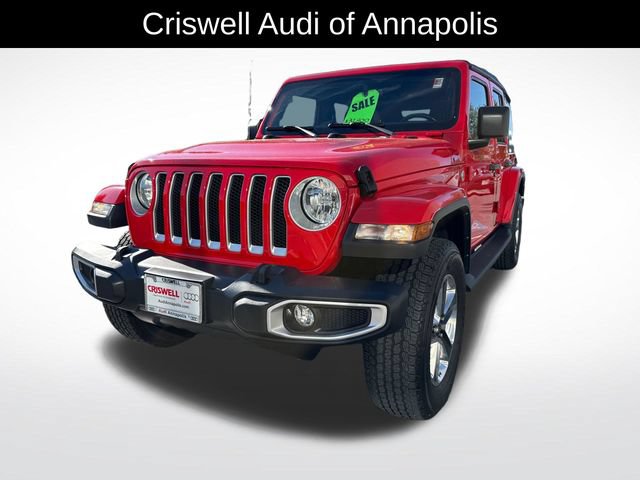Used 2022 Jeep Wrangler Unlimited Sahara w/ Cold Weather Group AWD/4WD image 3