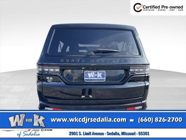 Certified 2024 Jeep Grand Wagoneer L Series II w/ Quick Order Packagew 28T AWD/4WD image 9