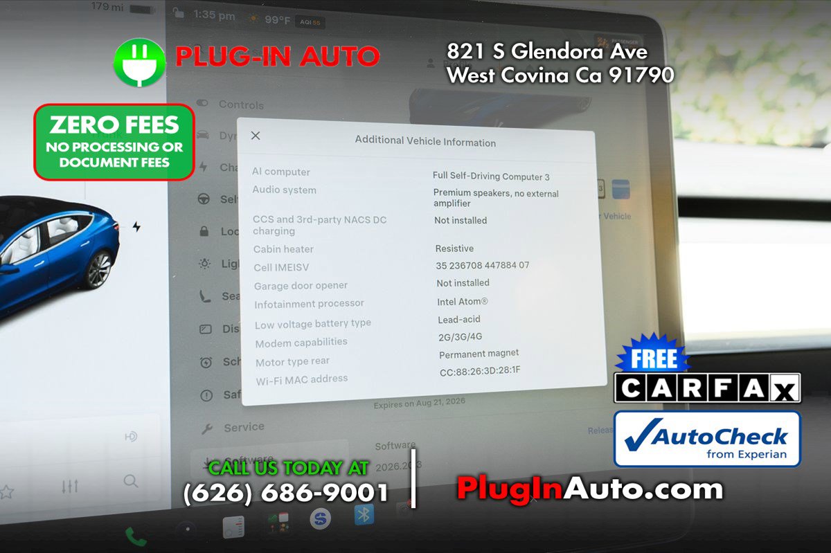 Used 2020 Tesla Model 3 Standard Range Plus RWD image 31