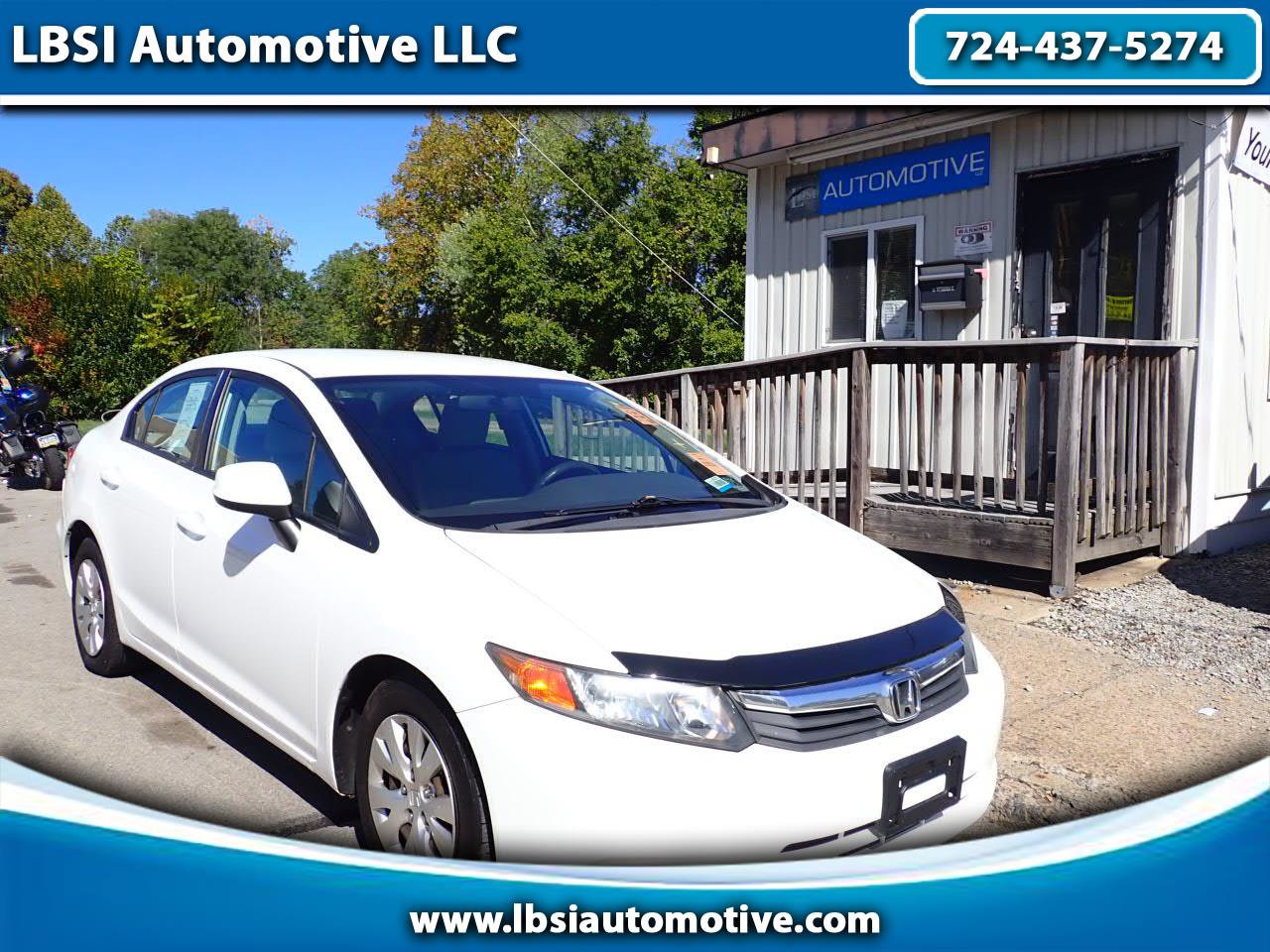 Used 2012 Honda Civic LX