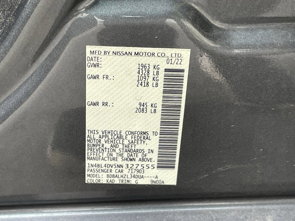 Used 2022 Nissan Altima 2.5 SV image 33