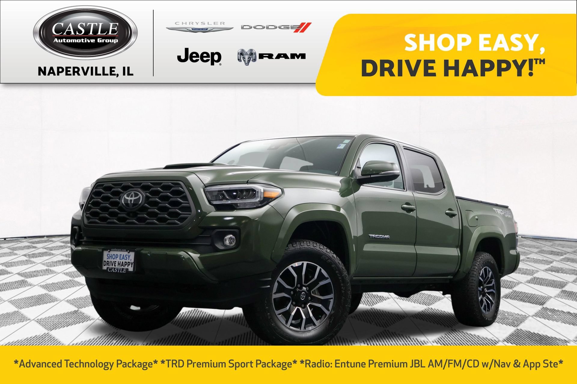 Used 2021 Toyota Tacoma TRD Sport w/ TRD Premium Sport Package AWD/4WD image 1