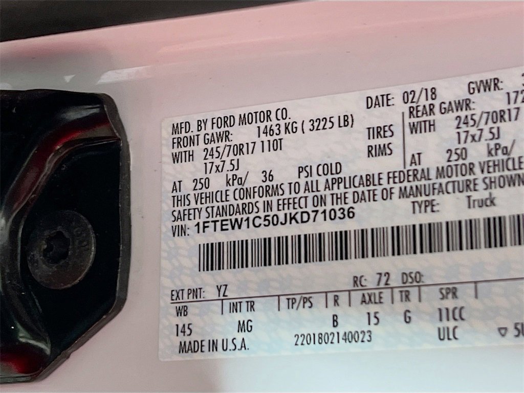 Used 2018 Ford F150 XLT image 27