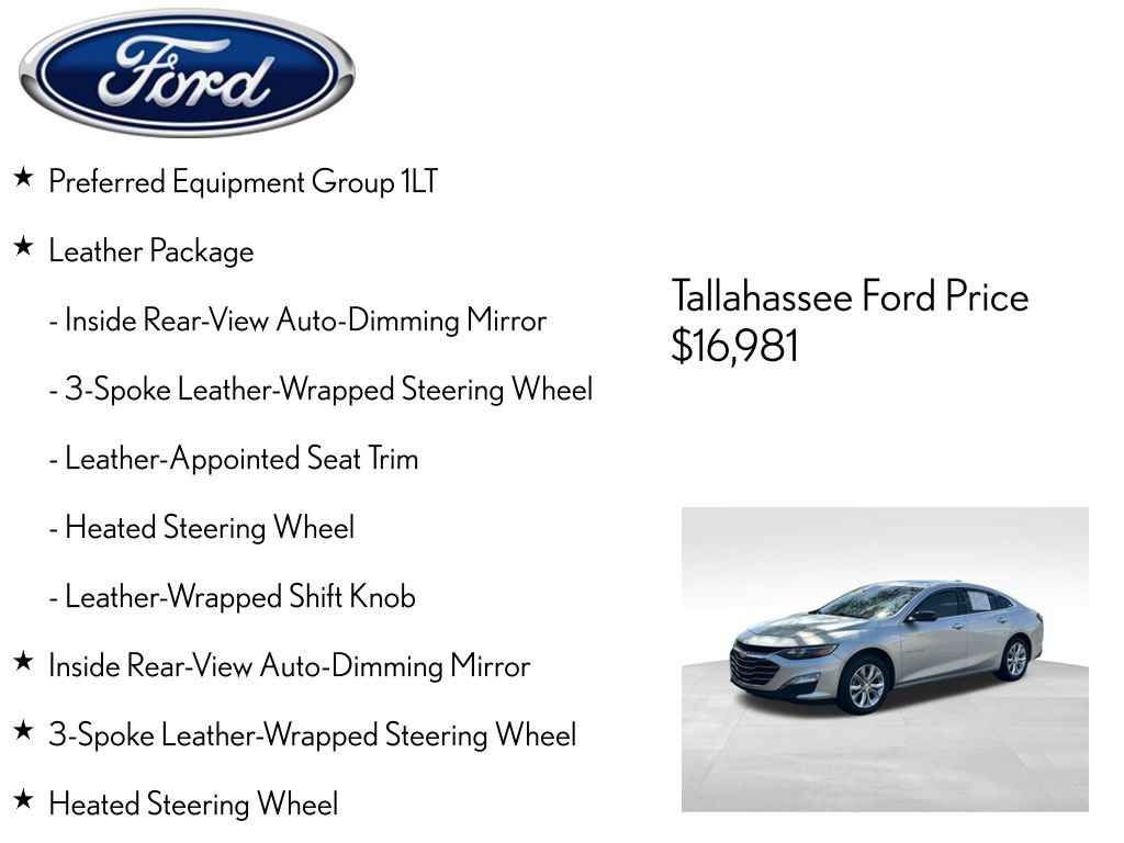 Used 2019 Chevrolet Malibu LT w/ Leather Package image 4