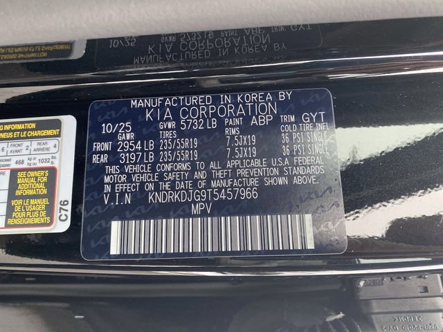 New 2026 Kia Sorento SX Prestige image 50