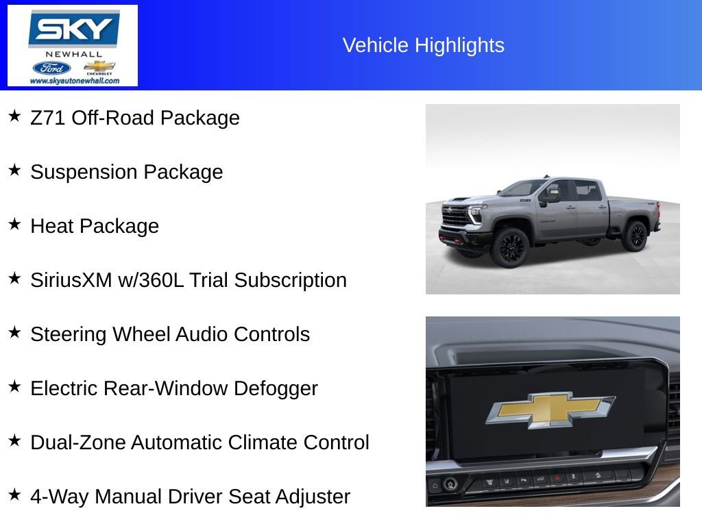 New 2025 Chevrolet Silverado 2500 LT w/ Trail Boss Package image 26