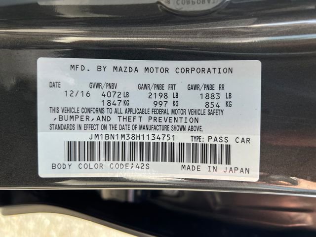 Used 2017 MAZDA MAZDA3 Grand Touring w/ Premium Equipment Package FWD image 17