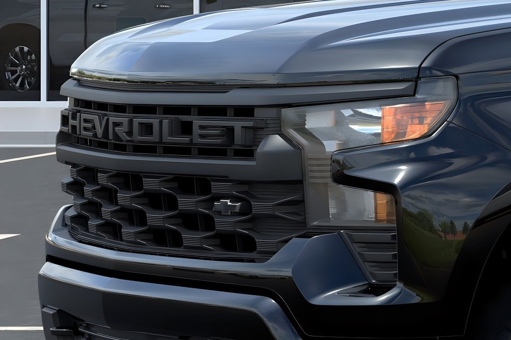 New 2026 Chevrolet Silverado 1500 Custom w/ Turbomax Blackout Package RWD image 16