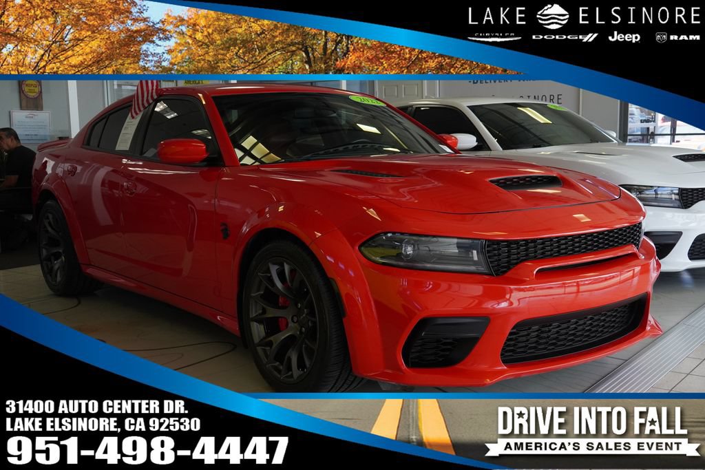 Used 2022 Dodge Charger SRT Hellcat w/ Carbon/Suede Interior Package