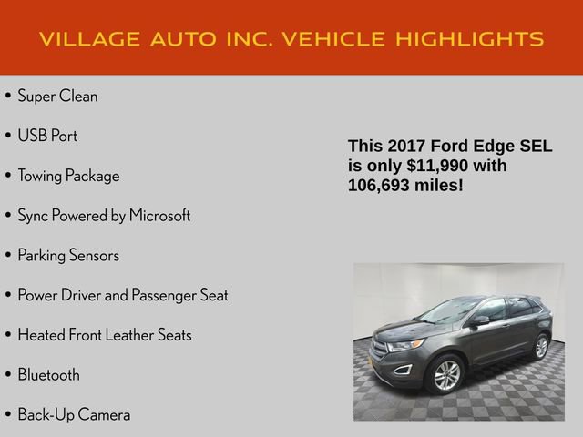 Used 2017 Ford Edge SEL w/ Equipment Group 201A AWD/4WD image 7